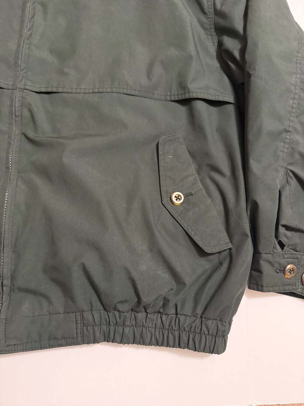 London Fog Limited Edition Jacket Size XL Long Green